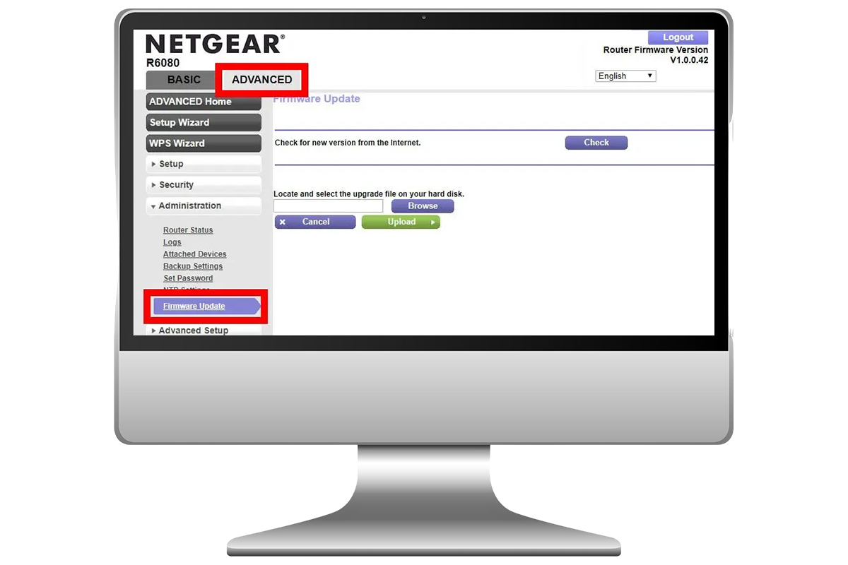 Upgrade the Router’s Firmware